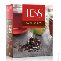 Чай черный в пакетиках для чашки Tess Earl Gray (Тесс Эрл Грей), 100*1,5 г