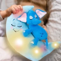 Мягкая интерактивная игрушка ночник для сна