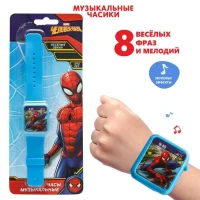 Часы музыкальные "Человек-паук", звук, Disney