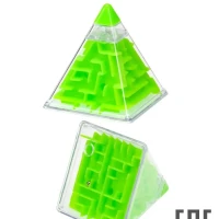 Пирамида лабиринт с шариком головоломка антистресс детская