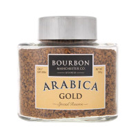 Растворимый кофе Бурбон Арабика Голд растворимый  Bourbon Arabica Gold 100 г (стеклянная банка)