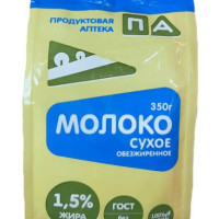 Молоко сухое обезжиренное 1,5% Продуктовая Аптека (350 г)