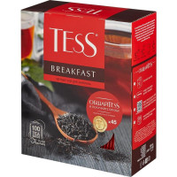 Чай черный в пакетиках для чашки Tess Breakfast (Тесс Брекфаст) 100*1.8 г