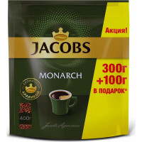 Растворимый кофе Якобс Монарх м/у Jacobs Monarch 400 г