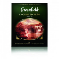 Чай черный в пакетиках для чашки Greenfield English Edition (Гринфилд Инглиш Эдишн), 100*2 г