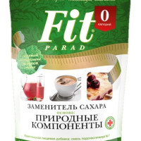 Заменитель сахара №7 на основе эритритола коробка Fit Parad (250 г)