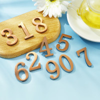 【复古色金属门牌号码牌】家用酒店民宿房间号码牌数字门牌号标识