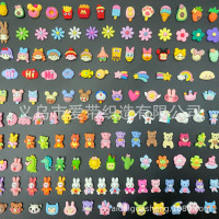 水杯立体贴纸DIY贴画3d树脂配件可爱卡通防水贴画无痕手机贴24h发