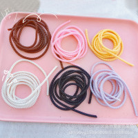 1.4米珠光数据线保护绳适用于苹果安卓通用缠绕防折断充电线保护