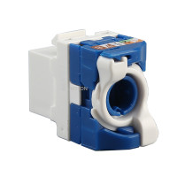 LAN-вставка без инструментов CAT6 RJ45, модуль Ethernet Keystone Jack Gigabit UTP