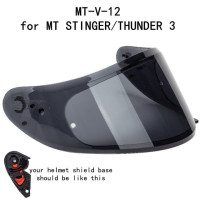 Шлем стеклянный MT-V-12 Шлем Щит для MT stinger шлем и MT THUNDER 3 Шлем 7 цветов в наличии