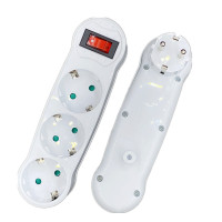 Европейская вилка 16 А для преобразования 1 в 3 варианта розетка европейского стандарта адаптер питания стандарт ЕС