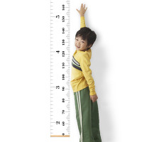 ins风身高尺独立纸盒包装便携帆布挂尺测量儿童身高height chart