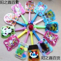 卡通折扇 塑料7扇子可爱动漫水果儿童节礼物微商地推小礼品2元店