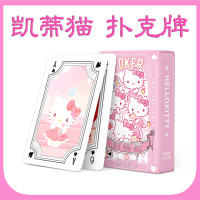 凯蒂猫扑克牌 54张 HELLOKITTY动漫卡通周边 三丽鸥LOMO卡片照片