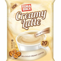 Порционный кофе Тора Бика Кремовый Латте Tora Bika Creamy Latte, 20шт*30г