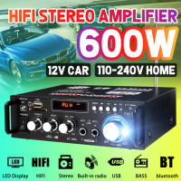 Усилитель мощности для домашнего кинотеатра, 1000 Вт, 800 Вт, 600 Вт, 220 В, bluetooth, FM, USB