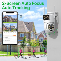 IP-камера наружная, 8 Мп, 4K, H.265, Wi-Fi, PTZ, 4 МП