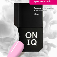 Плотный гель-лак ONIQ розового оттенка PANTONE Nosegay 264 с ярким глянцевым отливом и высокой пигментацией для покрытия ногтей и маникюра в минималистичной дизайнерской упаковке, 10 мл