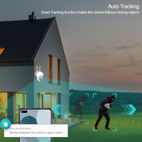 Купольная IP-камера видеонаблюдения, 8 Мп, Wi-Fi, 4K, 1080P, 5 Мп