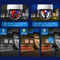 Misecu камера видеонаблюдения 4K/2K беспроводная контрольная камера ip camera гидроизоляция цветное ночное зрение автоматическое слежение Поддержка ONVIF двусторонний диалог