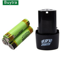 1 шт., пластиковый чехол, новинка, 12 В, 18650, чехол с литиевой батареей, без винтов, литиевая дрель, чехол с перезаряжаемой батареей (только чехол, без батареи)