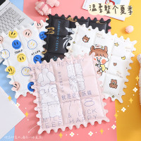 学生夏季可爱网红PVC汽车坐垫子清凉车用液体冰凉枕冰枕方块冰垫