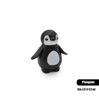 Новый большой строительный блок Океанский зоопарк КИТ крокодил Лев кенгуру Дельфин дикие животные блоки просвечивающие игрушки для детей подарок