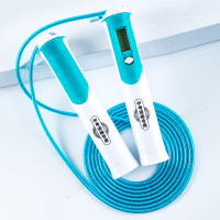 6613厂家直销电子计数钢丝跳绳中考磁控芯片多功能液晶显示