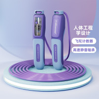 6281中小学生体育考试训练跳绳高速静音轴承跳绳计数跳绳中考跳绳