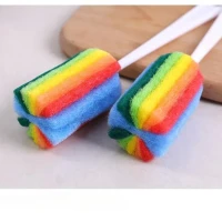 2 шт., губка для мытья бутылок с водой