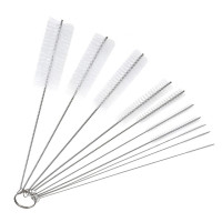 Набор Щеток Для Чистки бутылок, инструменты с щетиной, нейлоновая труба, моющее средство для мам, легко чистить детали для дома