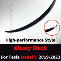 Внешняя деталь для Tesla Model 3 Y 2016-2023, аксессуары для тюнинга, высокопроизводительный задний спойлер, сплиттер для крыла, губа багажника