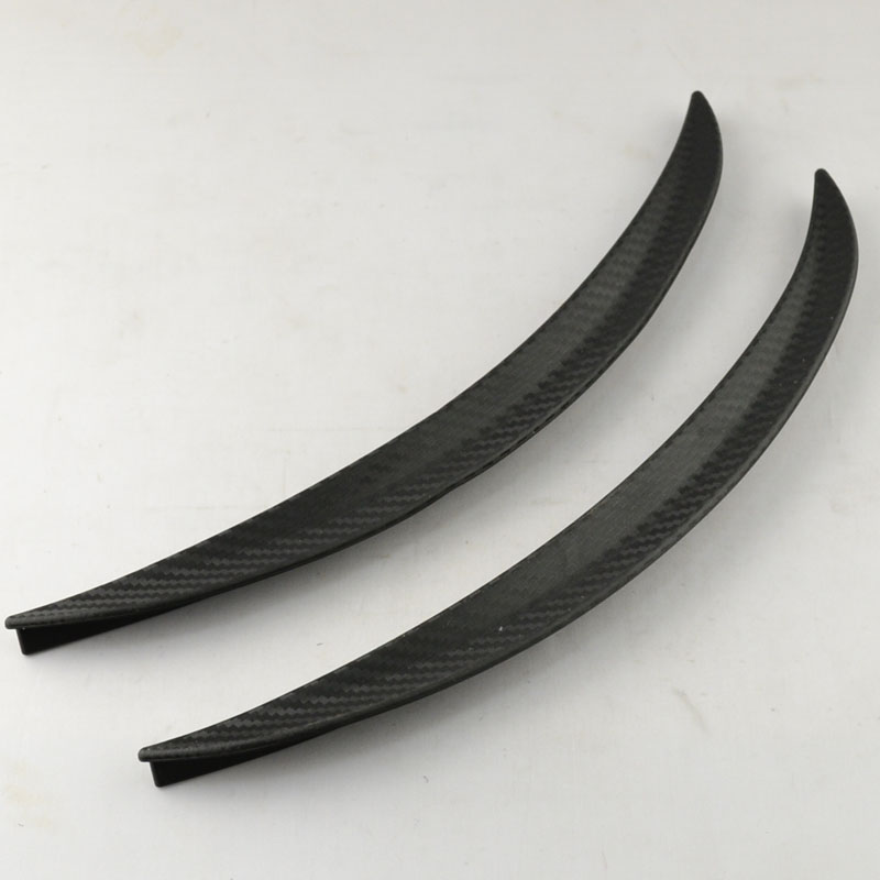 Universal Car Side Wheel Arch Fender Flare Unpaint Trim Cover 32cm Pack of 2pcs