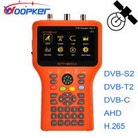 Спутниковый тестер Woopker V8 Finder Pro 2, прибор для определения местоположения DVB S2