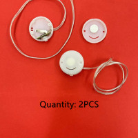 Два держателя батарей кнопочного типа CR2032 с крышкой и переключателем, батарейный блок 6 В, улыбающееся лицо, с мигающим/прерывающим переключателем