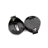 Оптовая продажа 1x 5x 10x Черный CR2025 CR2032 батарейка кнопочного типа 3 в плоский круглый аккумулятор Батарея гнездо держатель чехол