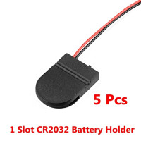 Держатель для батарей CR2032, 3 в, CR 2032, 5 шт