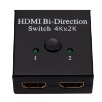 Переключатель Grwibeou 4K x 2K UHD 2 порта двунаправленный ручной 2x1x2 HDMI AB Переключатель HDCP HDMI разделитель порта Sup 4K 1080P для монитора