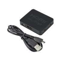 4K 2K HDMI сплиттер 1 в 4 выхода 4x1 HDMI переключатель HDMI-совместимый адаптер HD 1080P видео переключатель для Xbox PS4 DVD HDTV ПК ноутбука