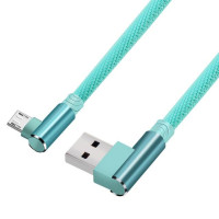Micro USB-кабель для зарядки с углом 90 градусов, 1/2/3 м