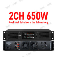 Профессиональный цифровой усилитель YUHSIU 2U класса D, Hi-Fi усилитель высокой мощности 850 Вт, 2/4 канала для KTV, дискотеки, сцены, караоке, аудиоколонки