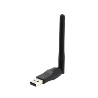 Сетевая карта Mini USB Wi-Fi адаптер 150 Мбит/с 2 дБи Wi-Fi адаптер для ПК Wi-Fi антенна Wi-Fi донгл 2,4G USB Ethernet Wi-Fi приемник