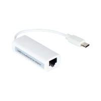 Новый сетевой адаптер Ethernet USB Type-C на RJ45 10/100, проводной Интернет-кабель для Macbook, адаптер для систем Windows