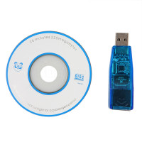 USB 2,0 к LAN RJ45 Ethernet 10/100 Мбит/с сетевой адаптер для Win8 Mac OS PC USB A коннекторы конвертер адаптер USB