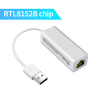 Портативная сетевая Ethernet-карта USB 2,0 к RJ45, чип RTL8152B, Lan USB-адаптер 100 Мбит/с для ПК, windows 7, 8, 10, XP, планшета, ноутбука