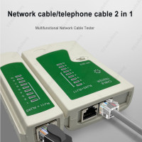 Тестер сетевого кабеля для LAN RJ45 RJ11 RJ12 CAT5 CAT6 CAT7 UTP, проводной тестер, сетевой детектор телефонной линии, инструмент трекера