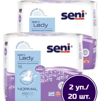 Урологические прокладки SENI LADY Normal, 10 шт.х 2 уп.