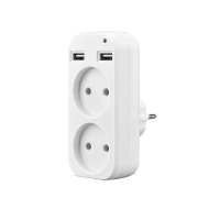 Настенная розетка с двумя USB-портами, 5 В, 2 А