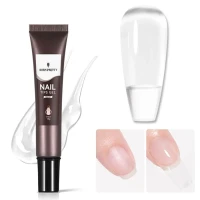 Клей для гелевых типс ногтей Nail Tips Gel (clear) 15 гр